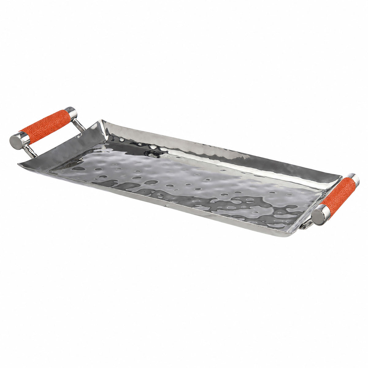 16 x 8 Forged SS Tray Shagreen Handles
