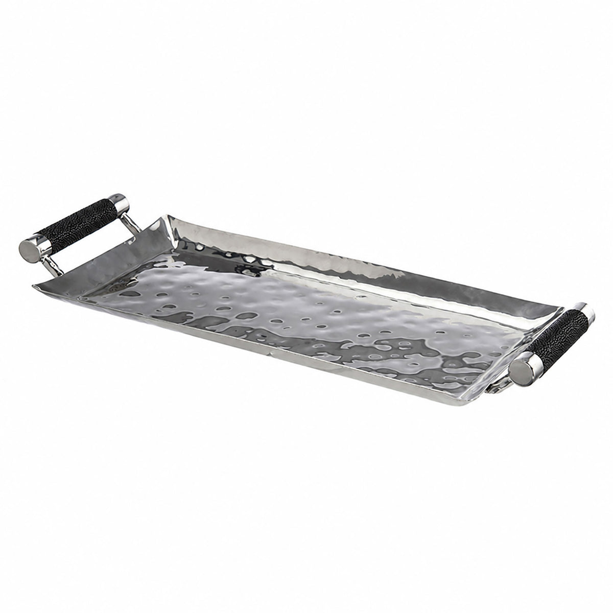 14 x  6 Forged SS Tray Shagreen Handles