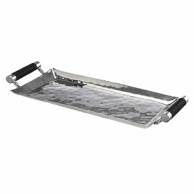 14 x  6 Forged SS Tray Shagreen Handles