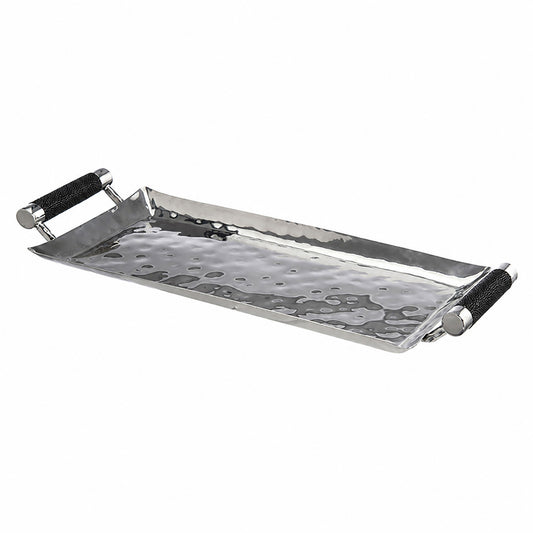 14 x  6 Forged SS Tray Shagreen Handles