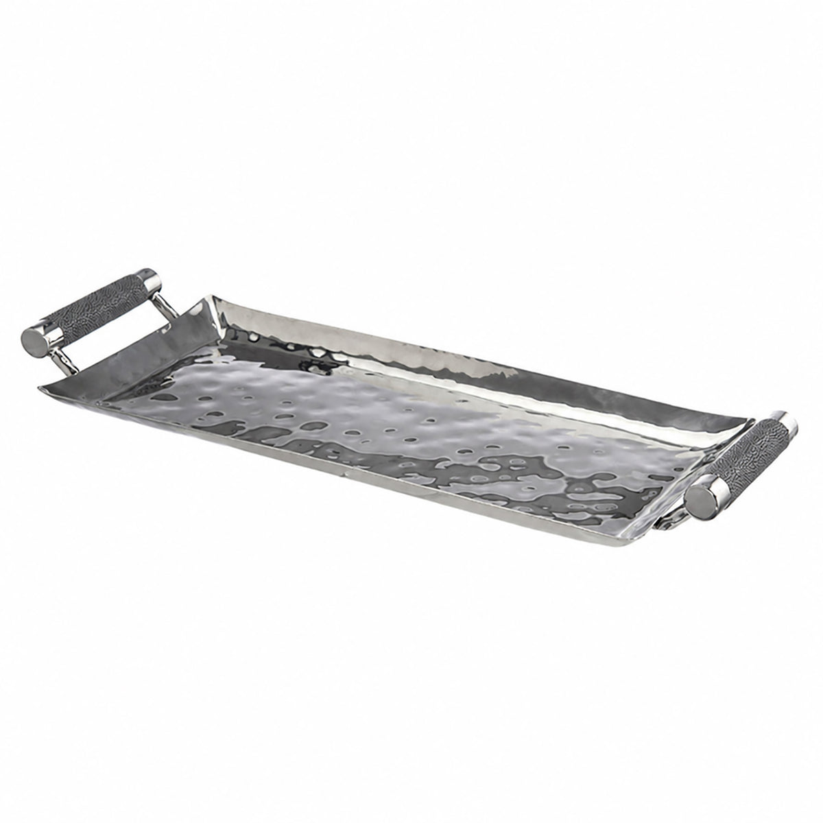 14 x  6 Forged SS Tray Shagreen Handles