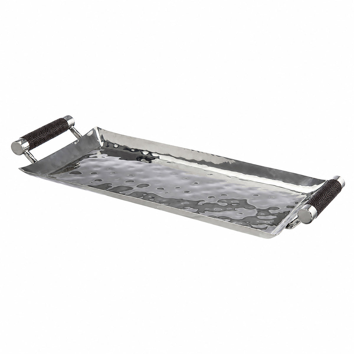 14 x  6 Forged SS Tray Shagreen Handles