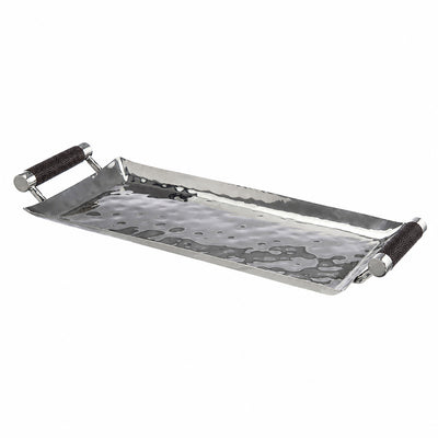 14 x  6 Forged SS Tray Shagreen Handles