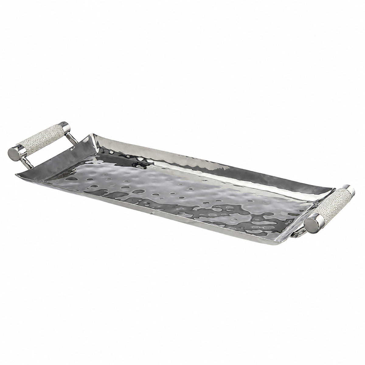 14 x  6 Forged SS Tray Shagreen Handles