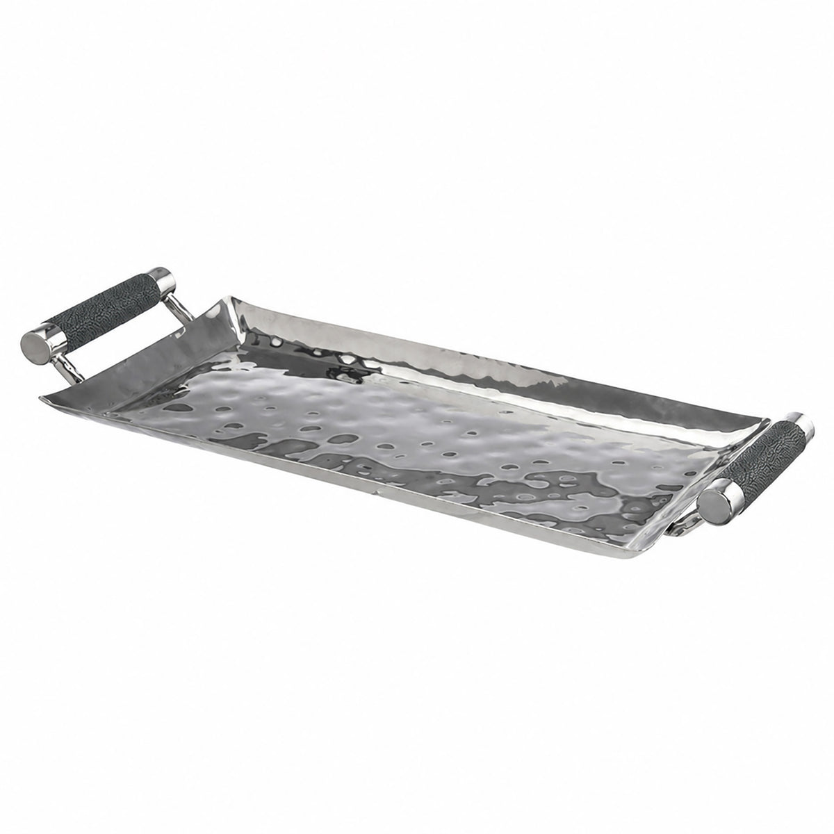 14 x  6 Forged SS Tray Shagreen Handles