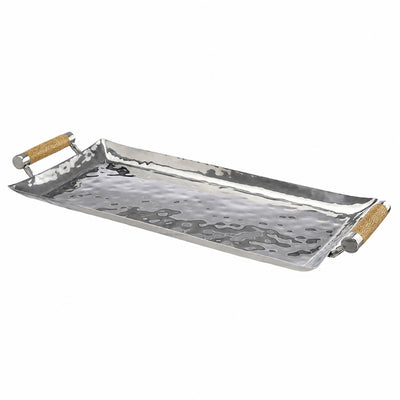14 x  6 Forged SS Tray Shagreen Handles