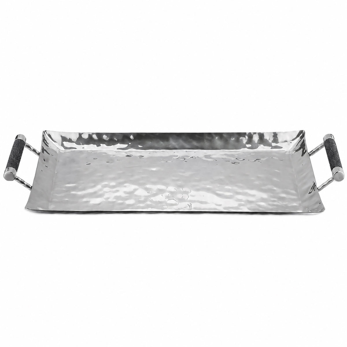 18 x 10 Hand Forged SS Tray Shagreen