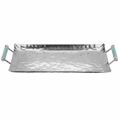 18 x 10 Hand Forged SS Tray Shagreen