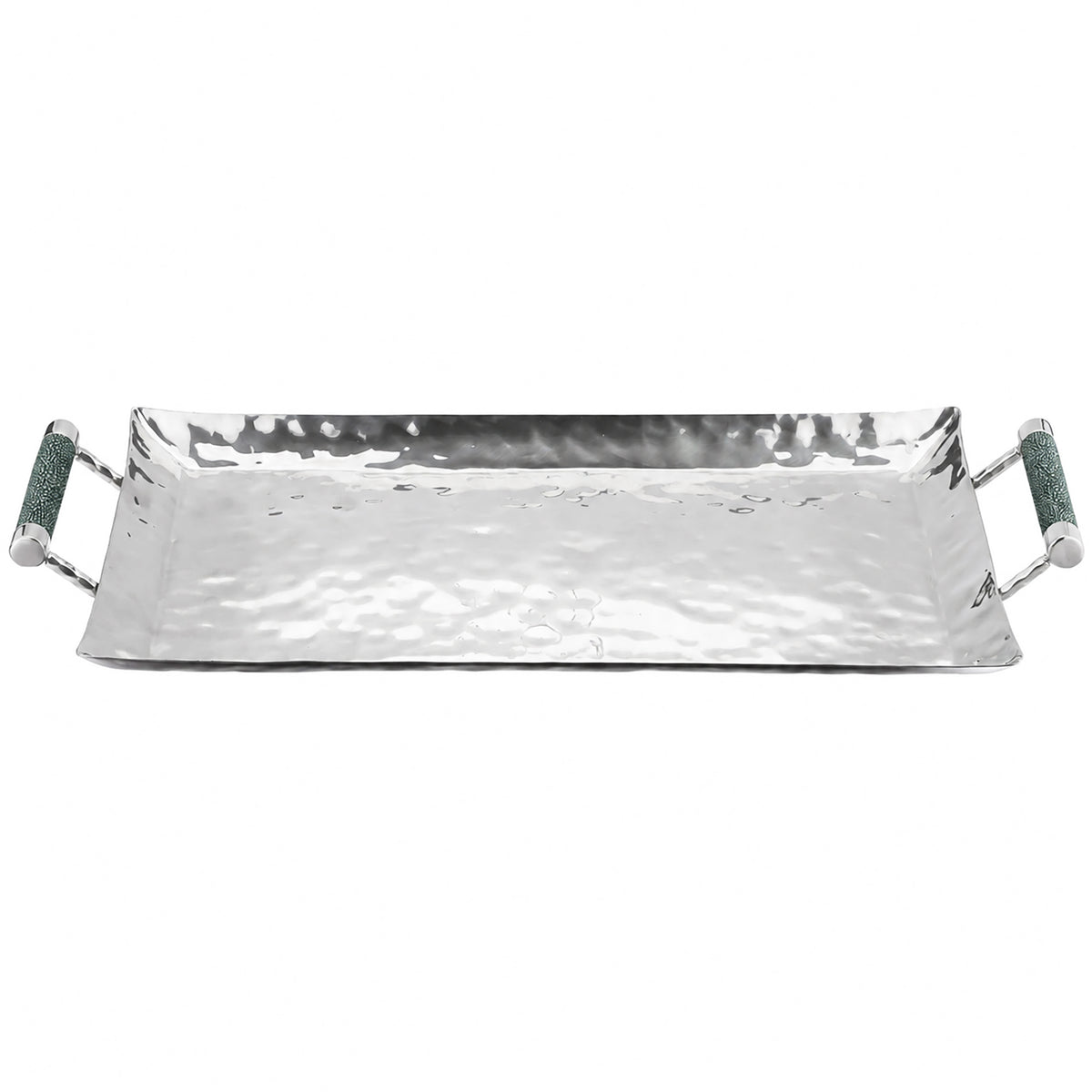 18 x 10 Hand Forged SS Tray Shagreen