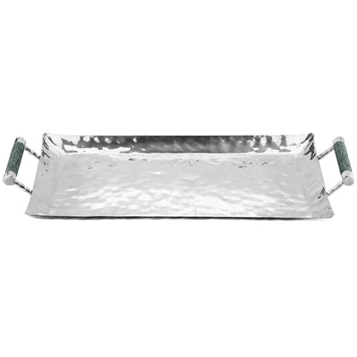 18 x 10 Hand Forged SS Tray Shagreen