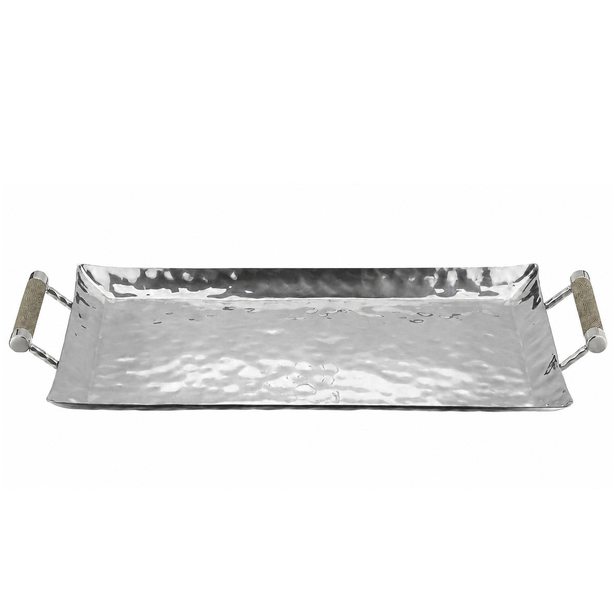 18 x 10 Hand Forged SS Tray Shagreen