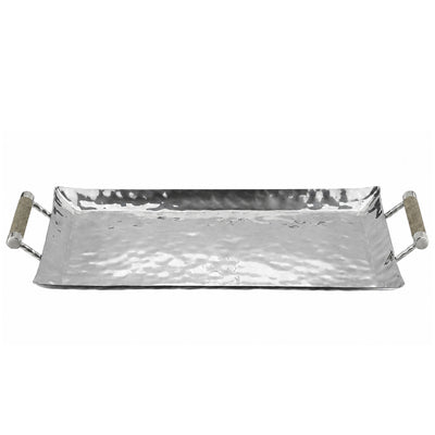 18 x 10 Hand Forged SS Tray Shagreen