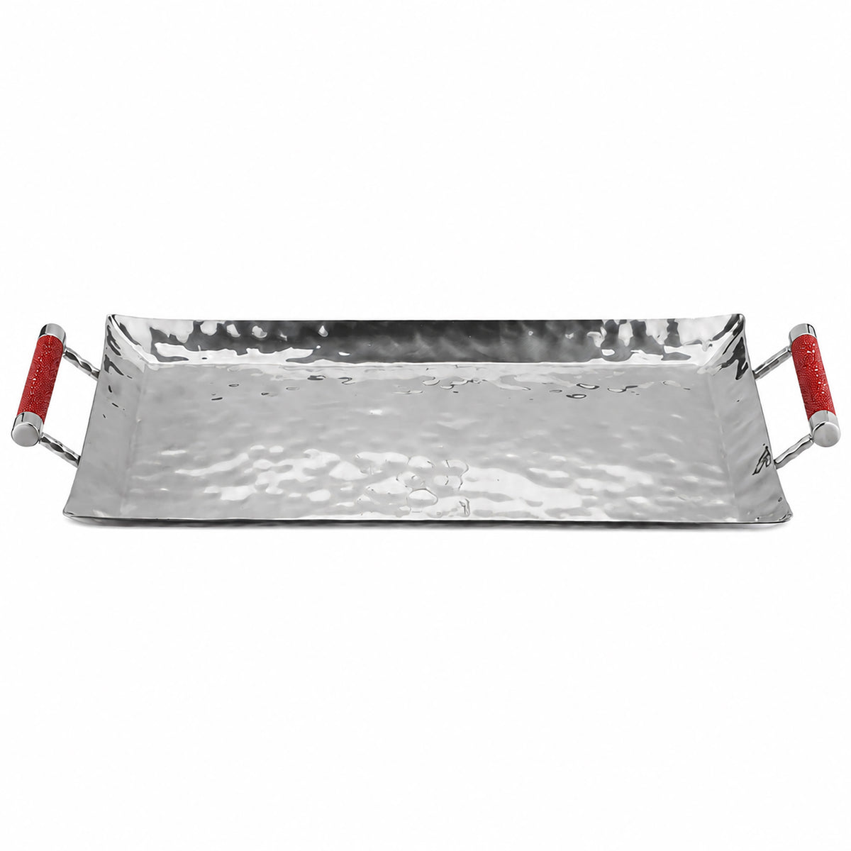 18 x 10 Hand Forged SS Tray Shagreen