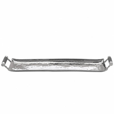 20 x 6 Forged Sq SS Tray Shagreen Handles