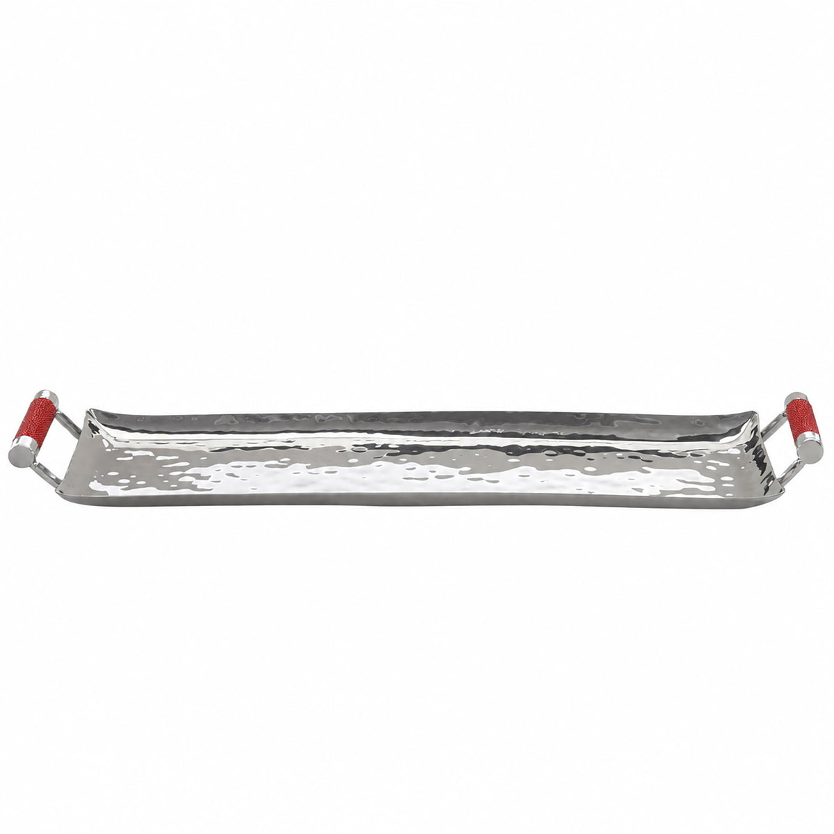 20 x 6 Forged Sq SS Tray Shagreen Handles