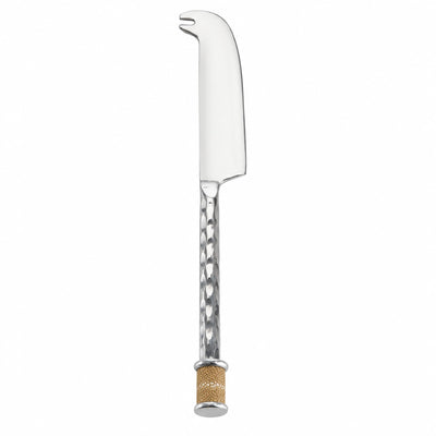 Forged SS Cheese Knife Shagreen Inlay
