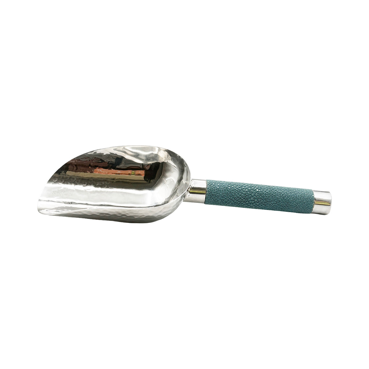 Hand Forged SS Scoop Shagreen Handle