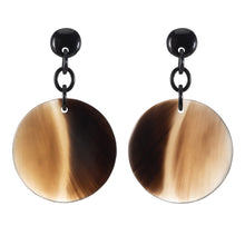 CTE75 Honey Horn Drop Earring On Post