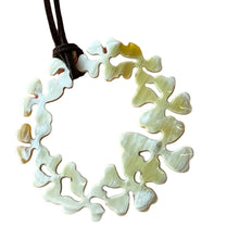 CTNP30 Natural Horn Wreath Pendant