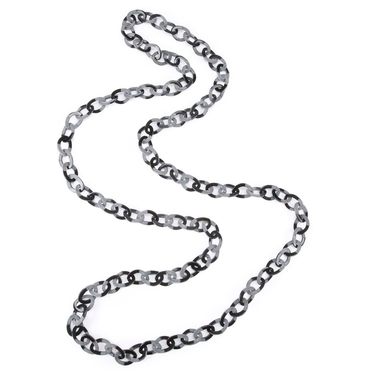 Matt Black Horn Necklace