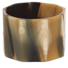 CTB045  Faceted Horn Bangle