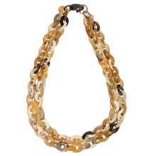 CTN106 Buffalo Horn Link Necklace