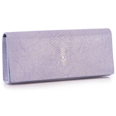 Cleo Shagreen Clutch