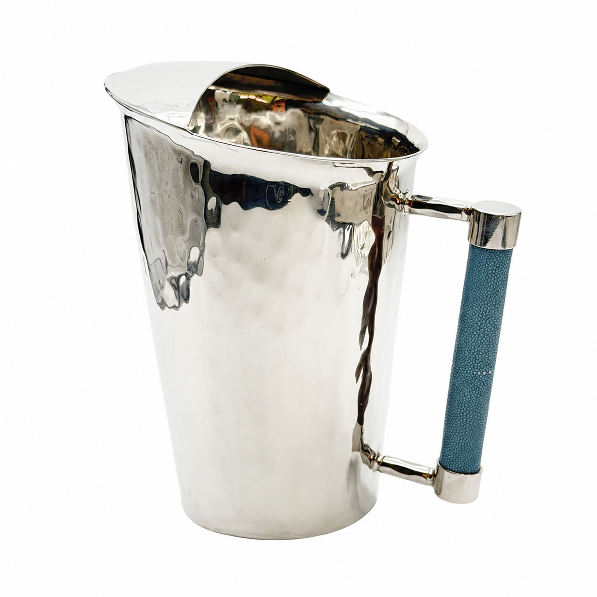 Forged SS 7 in Pitcher With Shagreen Handle