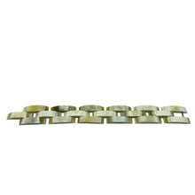 CTB207 Genuine Horn Geometric Flat Link Bracelet
