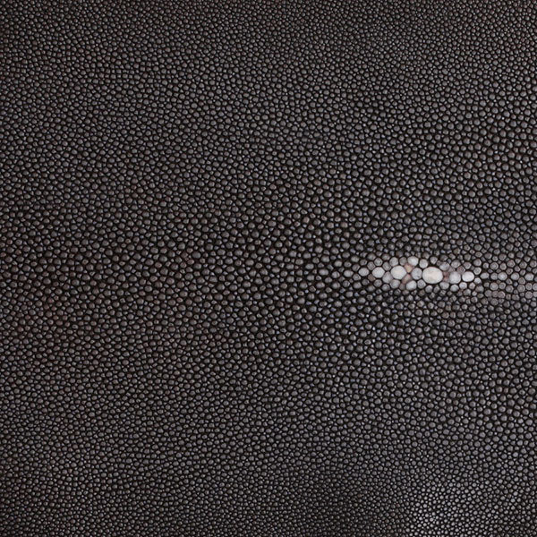 Silver Shagreen Inlay Napkin Ring