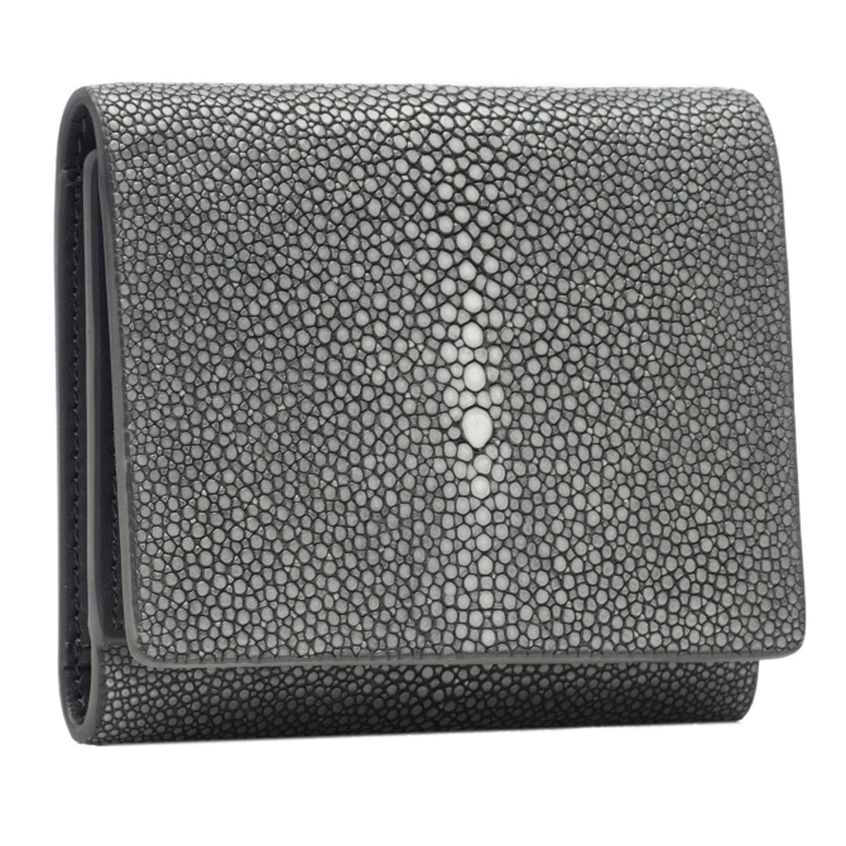 Evan Shagreen Tri-Fold Wallet