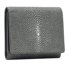 Evan Shagreen Tri-Fold Wallet