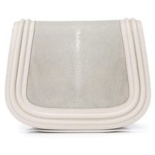 Hazel Classic Saddle Bag Shagreen