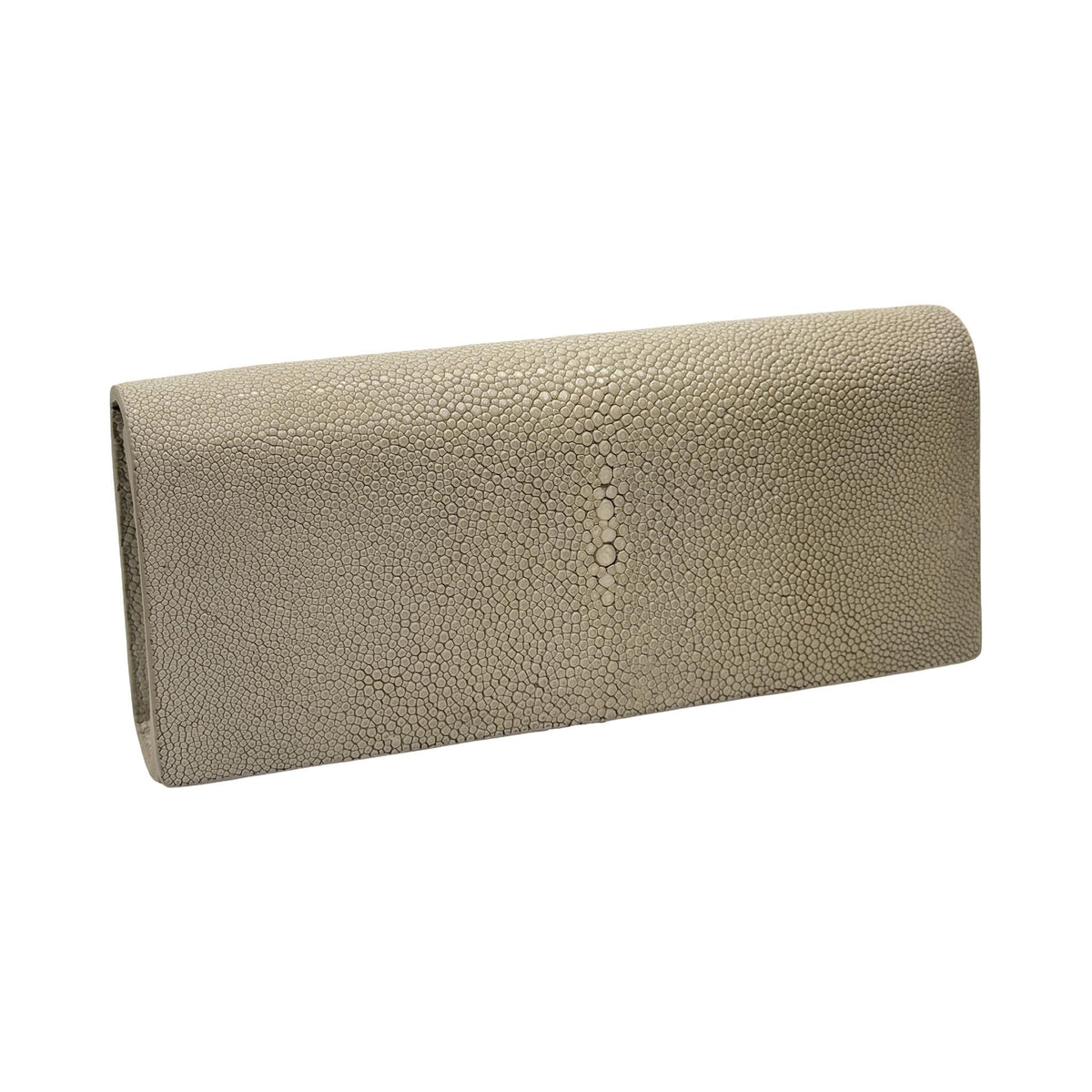Cleo Shagreen Clutch