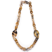 CTN122 Natural Horn Link Necklace