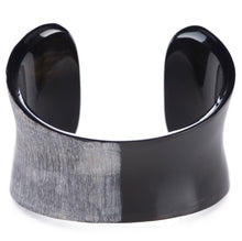 CTB174  Concave Natural Horn Cuff