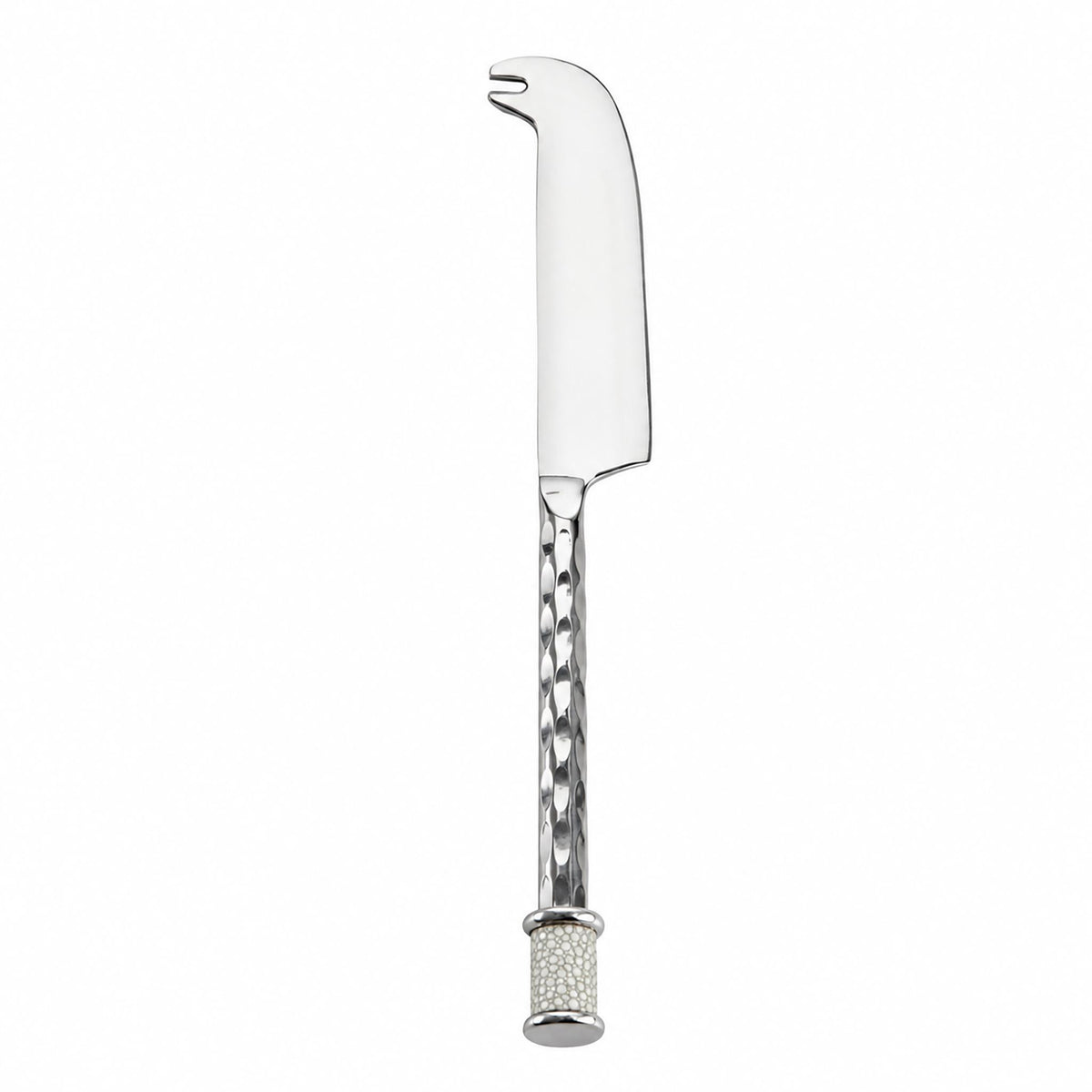 Forged SS Cheese Knife Shagreen Inlay