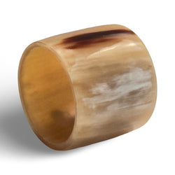 OSH05 Light Natural horn napkin rings