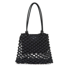 Isa Waxed Cotton Leather Handles Knot Tote