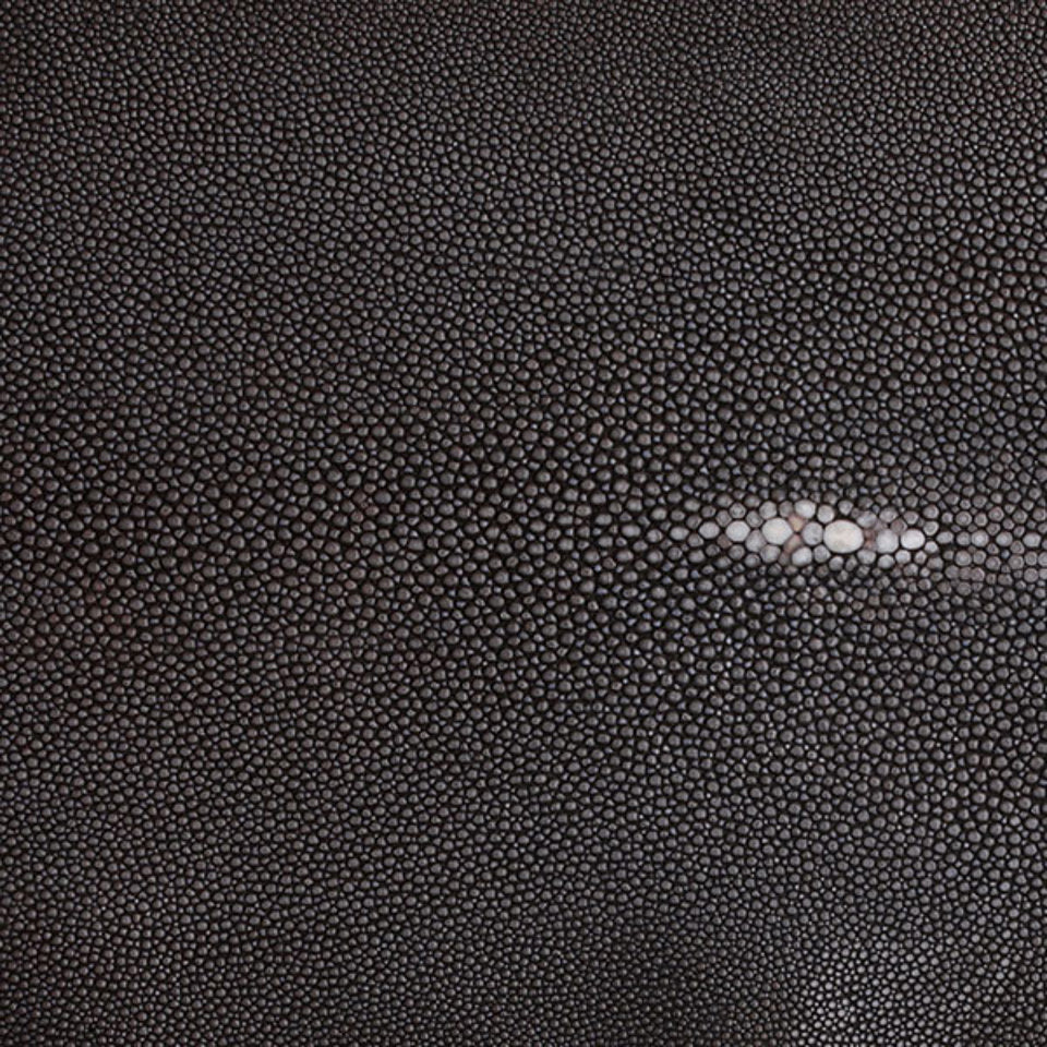 Hand Forged SS Fork Shagreen Inlay