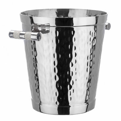 Forged SS Wine Bucket Shagreen Inlay