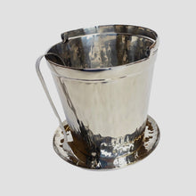 Hand Forged Personal SS Pail Tongs Tray