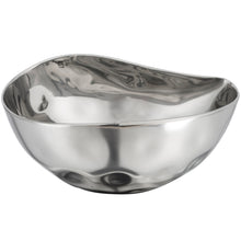 SSB06 Hand Forged Organic Oval 4 in SS Bowl