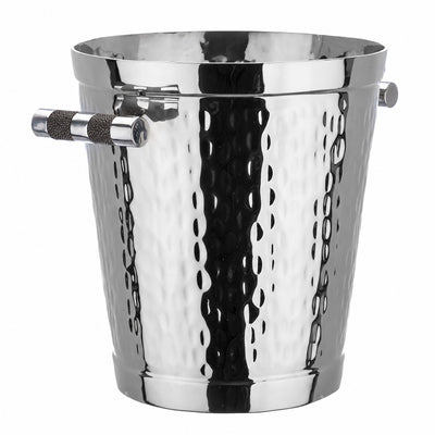 Forged SS Wine Bucket Shagreen Inlay