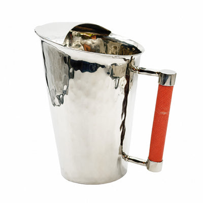 Forged SS 7 in Pitcher With Shagreen Handle