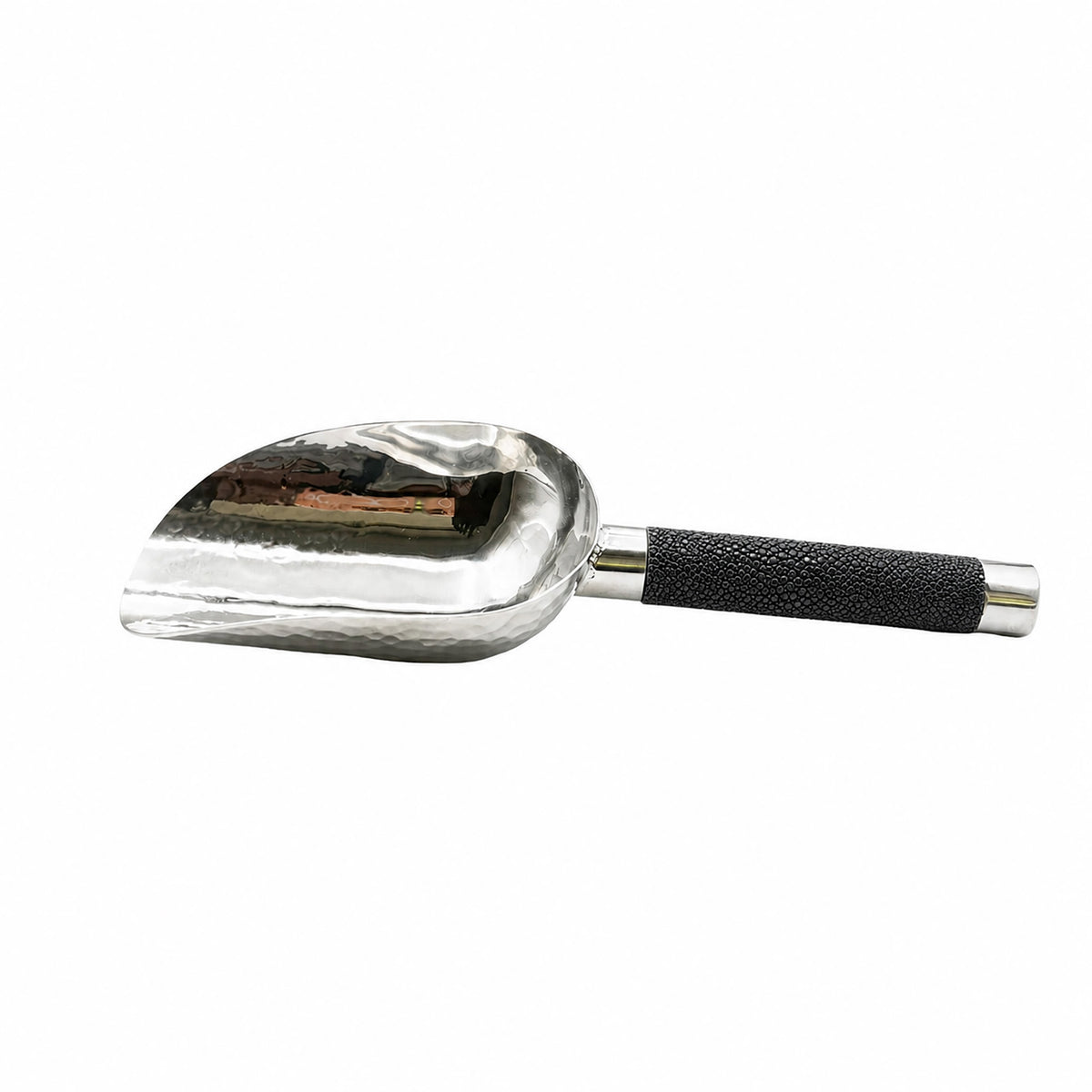 Hand Forged SS Scoop Shagreen Handle
