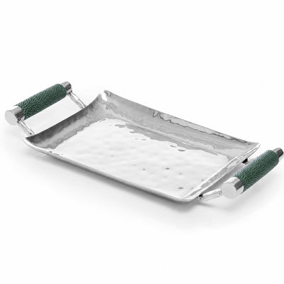 8 x 6 Forged SS Tray Shagreen Handles