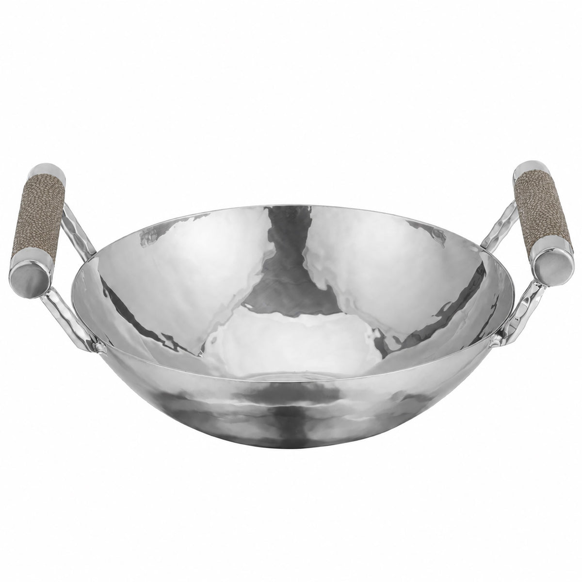8 in Forged SS Bowl  Shagreen Handles