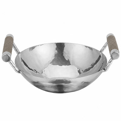 8 in Forged SS Bowl  Shagreen Handles