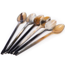 Horn Long Tea Spoons Set Of 6